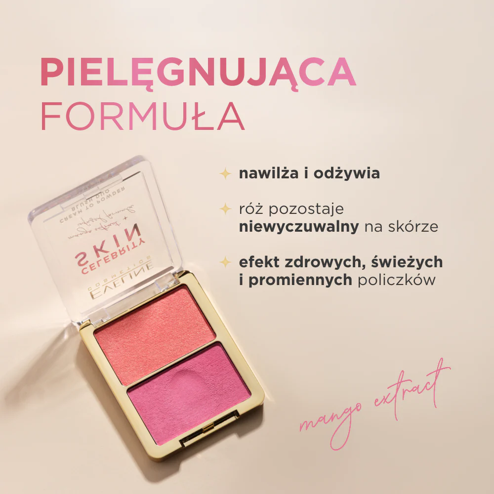Duet kremowych róży do policzków - Image 7