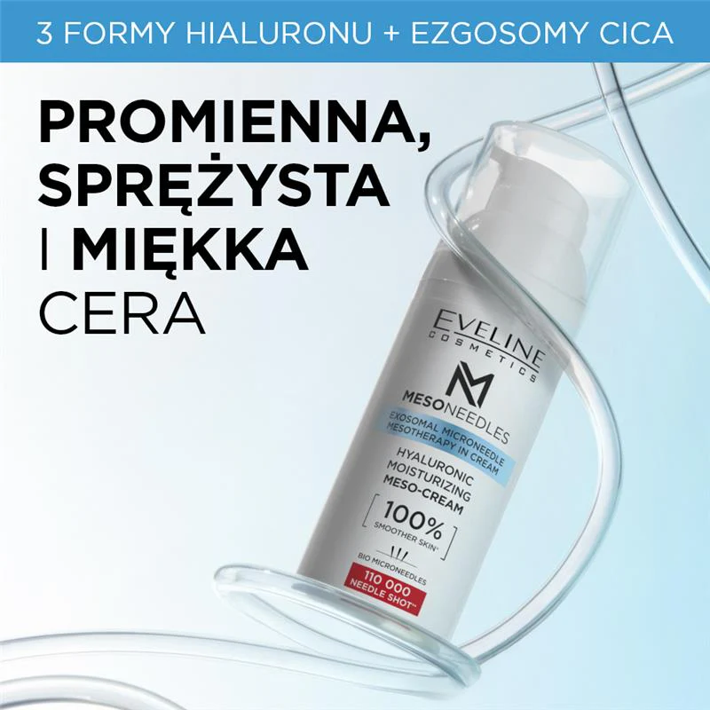 Hialuronowy mezo-krem nawilżający do twarzy - Image 4