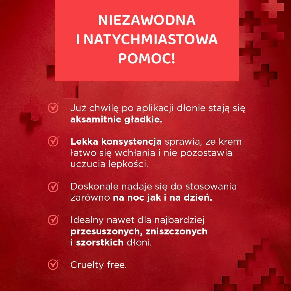 Intensywnie regenerujący krem-opatrunek do rąk 5% urea + lanolina - Image 3