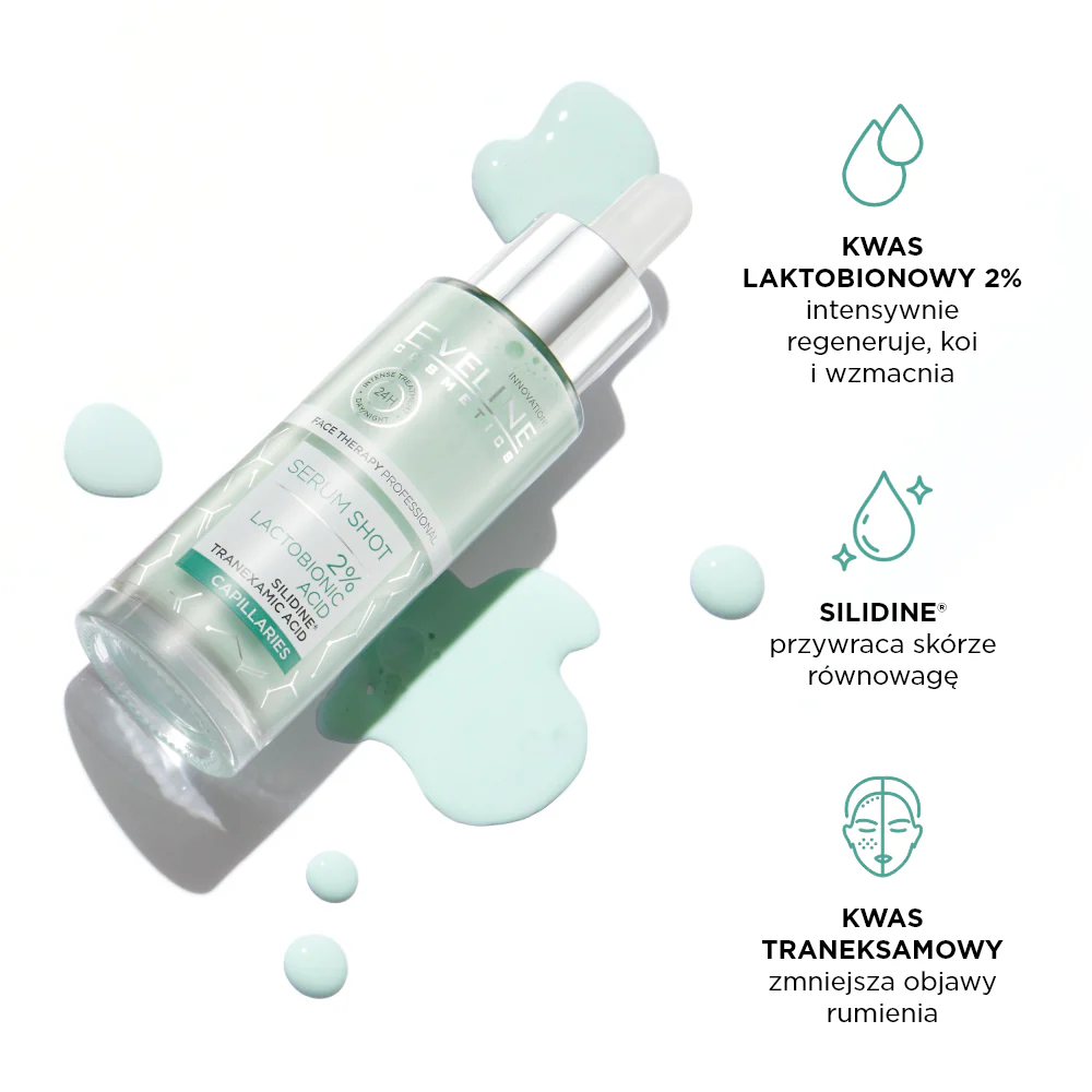 Serum Shot Kuracja wzmacniająca z 2% kwasem laktobionowym na zaczerwienienia i naczynka - Image 4
