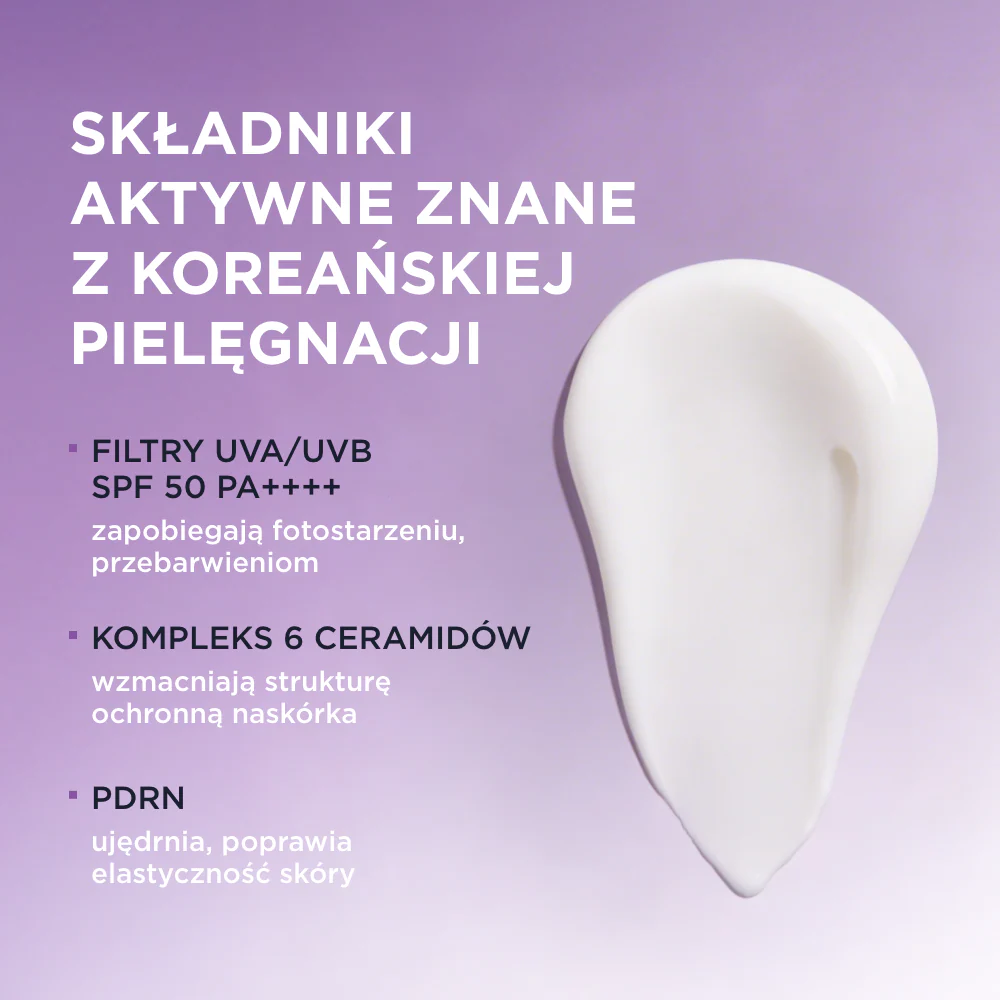 Lekki krem nawilżajaco-ochronny SPF 50 PA++++ - Image 4