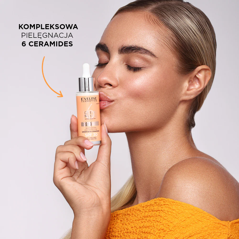 Nawilżająco-ochronne serum z ceramidami i SPF 30 - Image 8