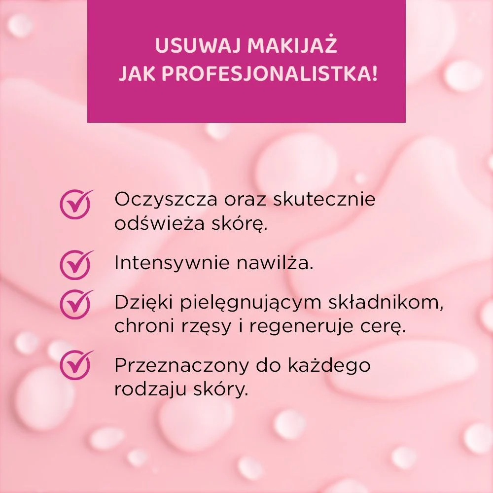 Profesjonalny płyn micelarny do demakijażu twarzy, oczu i ust 3w1 - Image 3