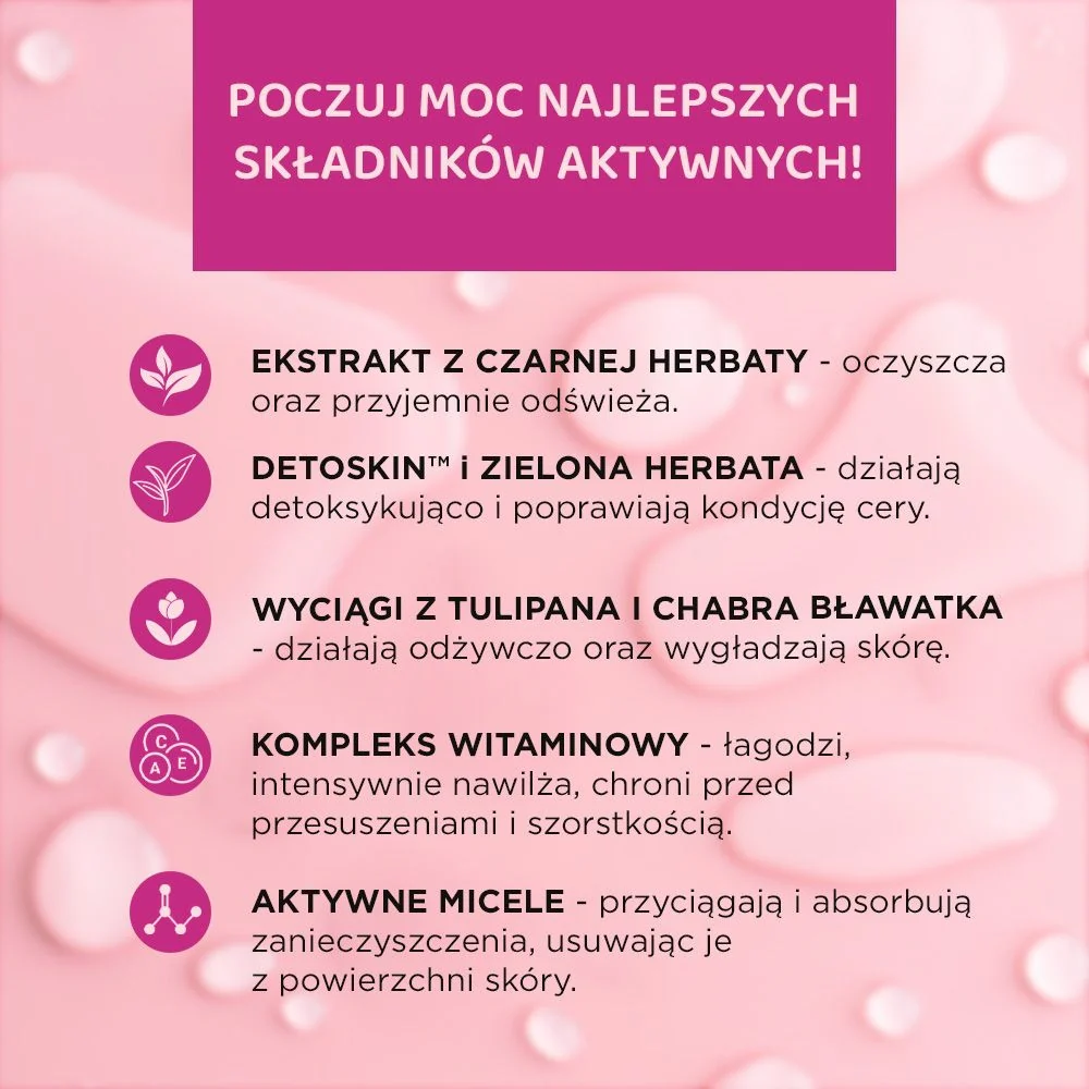 Profesjonalny płyn micelarny do demakijażu twarzy, oczu i ust 3w1 - Image 4