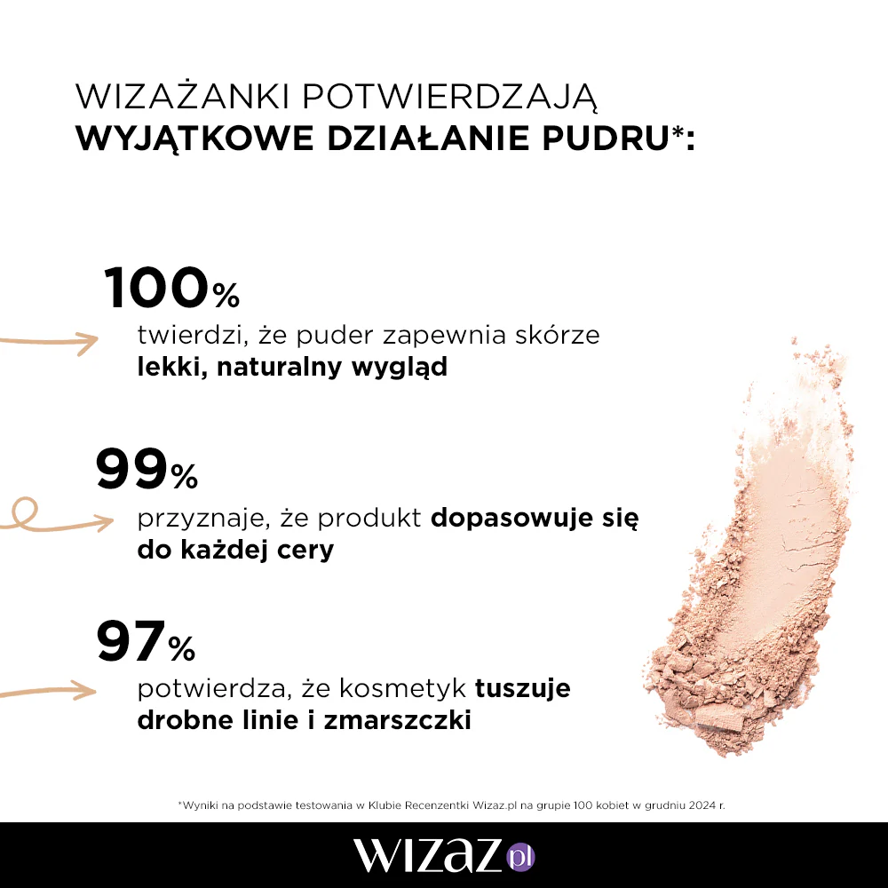 Puder utrwalający z ametystowym pyłkiem - Image 6