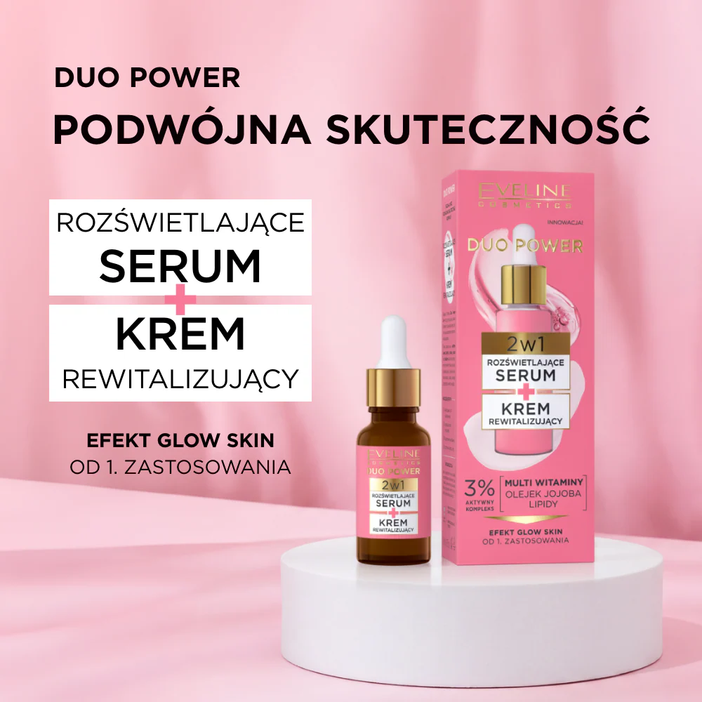 Rozświetlające serum+krem rewitalizujący 2w1 - Image 2