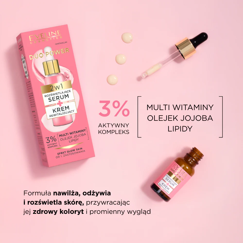 Rozświetlające serum+krem rewitalizujący 2w1 - Image 4
