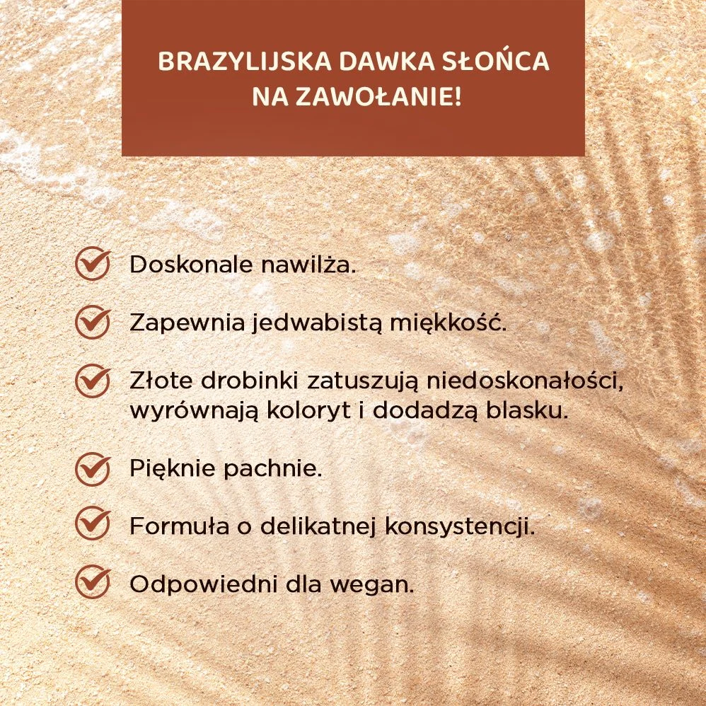 Shimmer do ciała ze złotym pyłem - Image 3