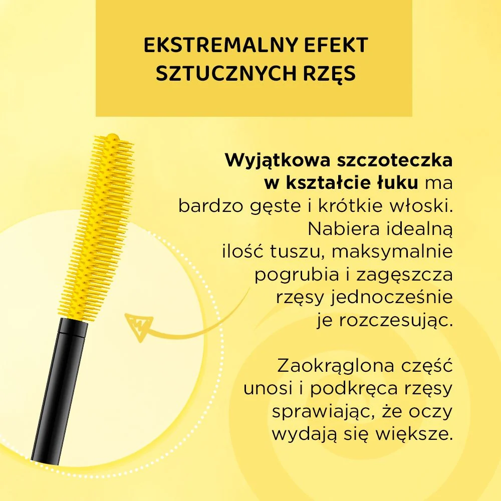 Tusz do rzęs pogrubiająco-podkręcający false defnition 4d - Image 6