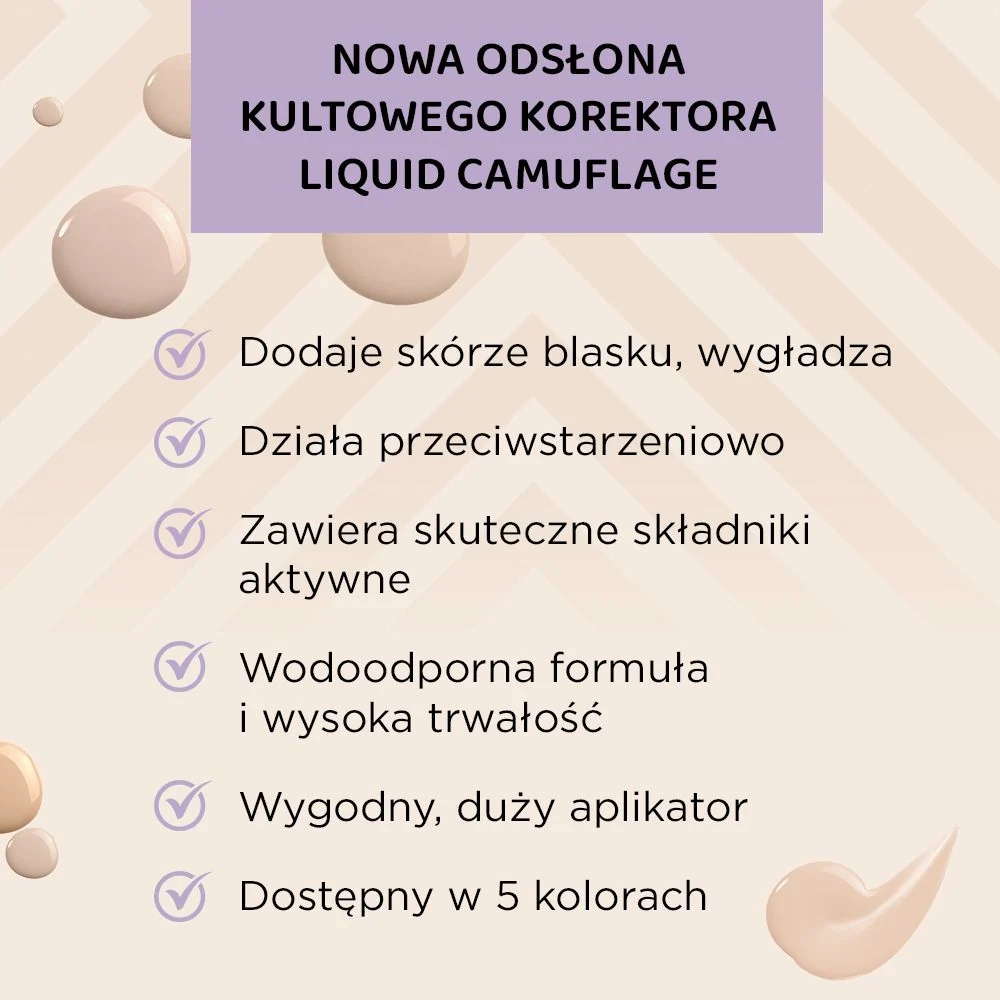 Wodoodporny korektor kamuflujący z kwasem hialuronowym - Image 4